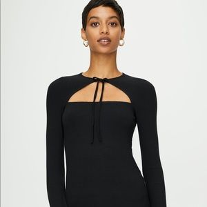 Aritzia Wilfred Carla long sleeve top BNWT